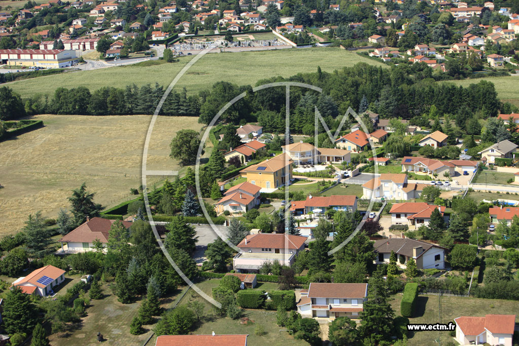 Photo arienne de Grzieu-la-Varenne