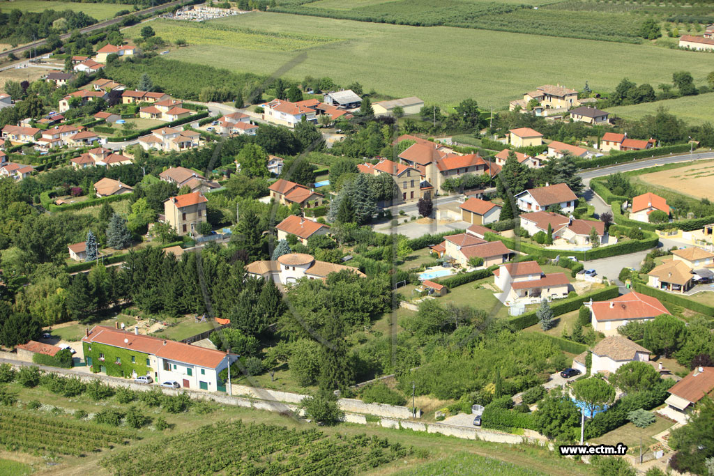 Photo arienne de Marcilly-d'Azergues