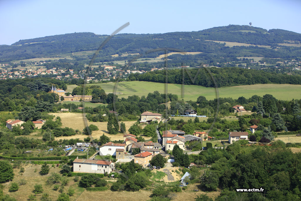Photo arienne de Marcilly-d'Azergues (Bramefond)