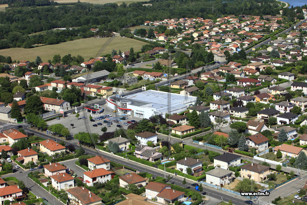 Photo arienne de Meyzieu (Rue Joseph Desbois)
