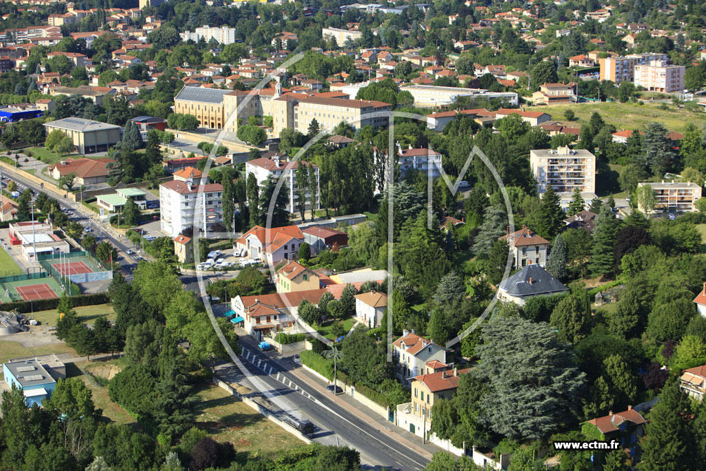 Photo arienne de Neuville-sur-Sane