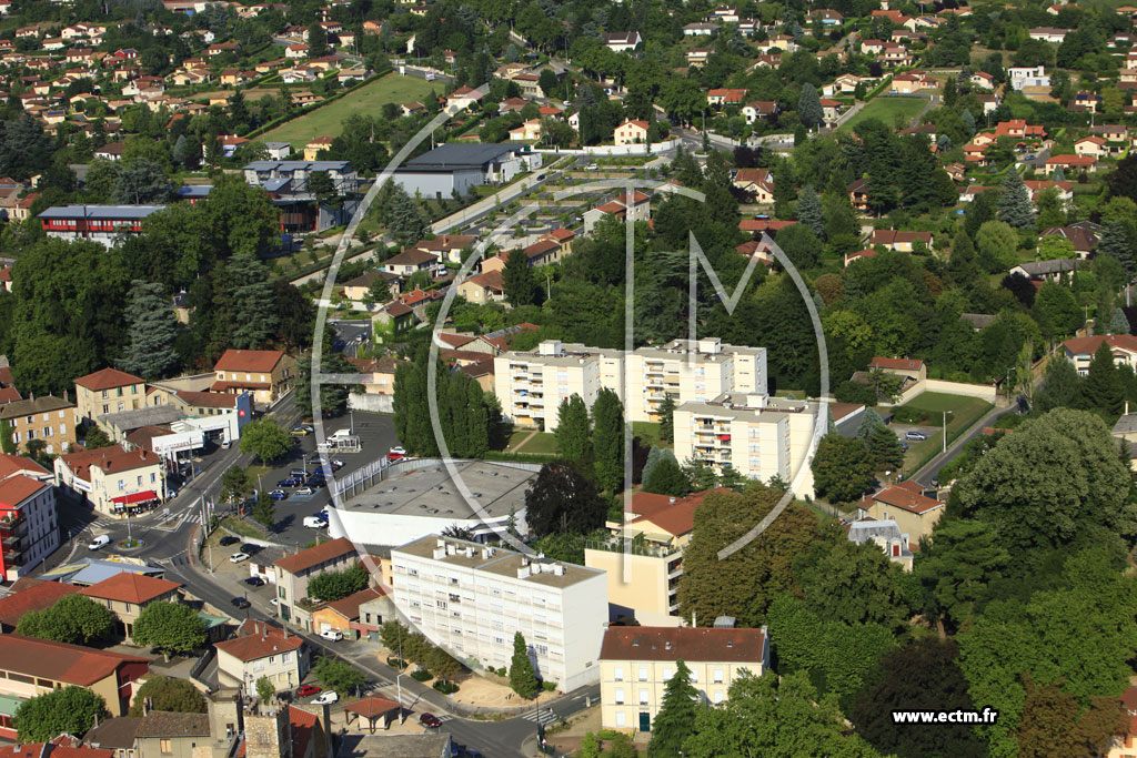 Photo arienne de Neuville-sur-Sane