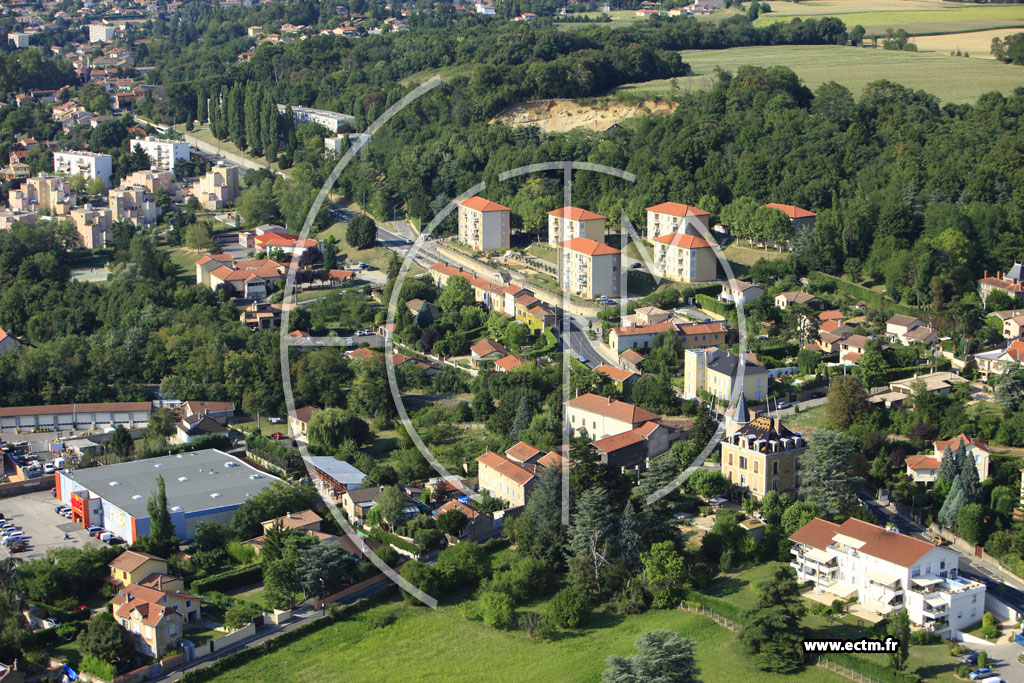 Photo arienne de Neuville-sur-Sane