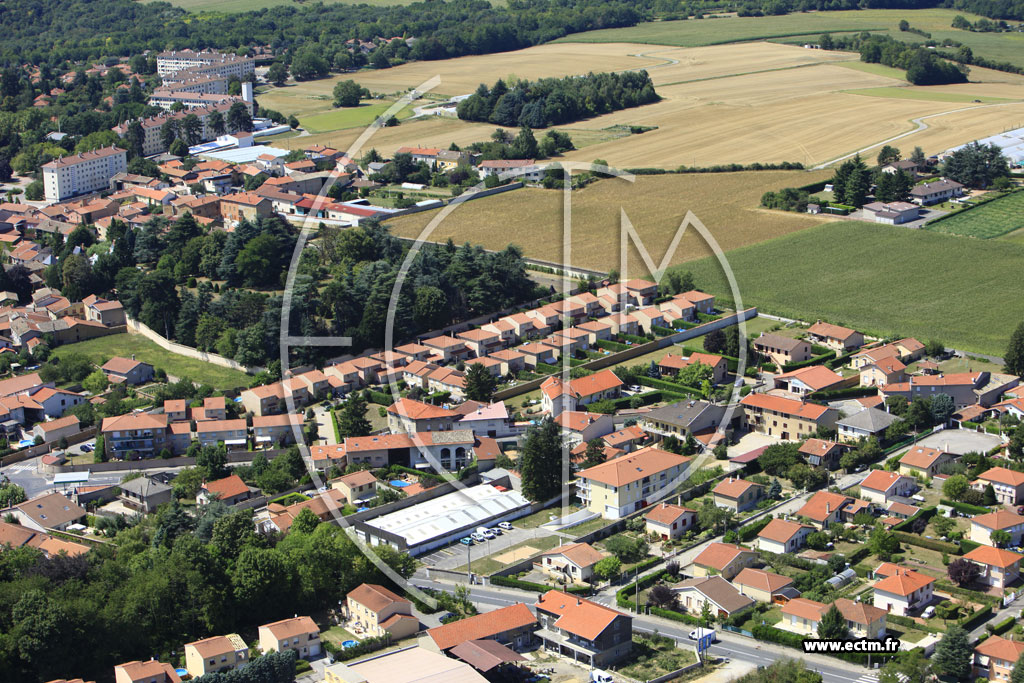 Photo arienne de Rillieux-la-Pape