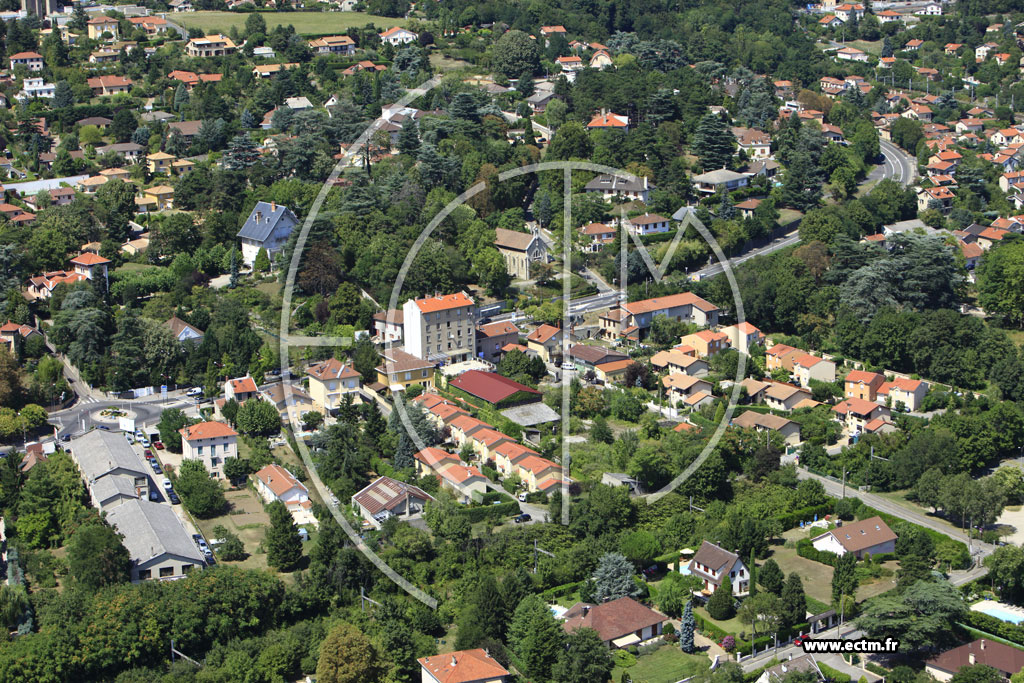 Photo arienne de Rillieux-la-Pape (Crpieux)