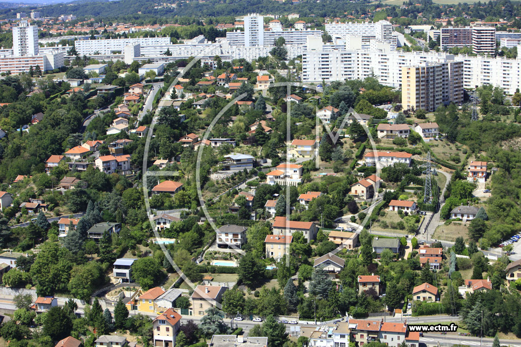 Photo arienne de Rillieux-la-Pape (La Pape)