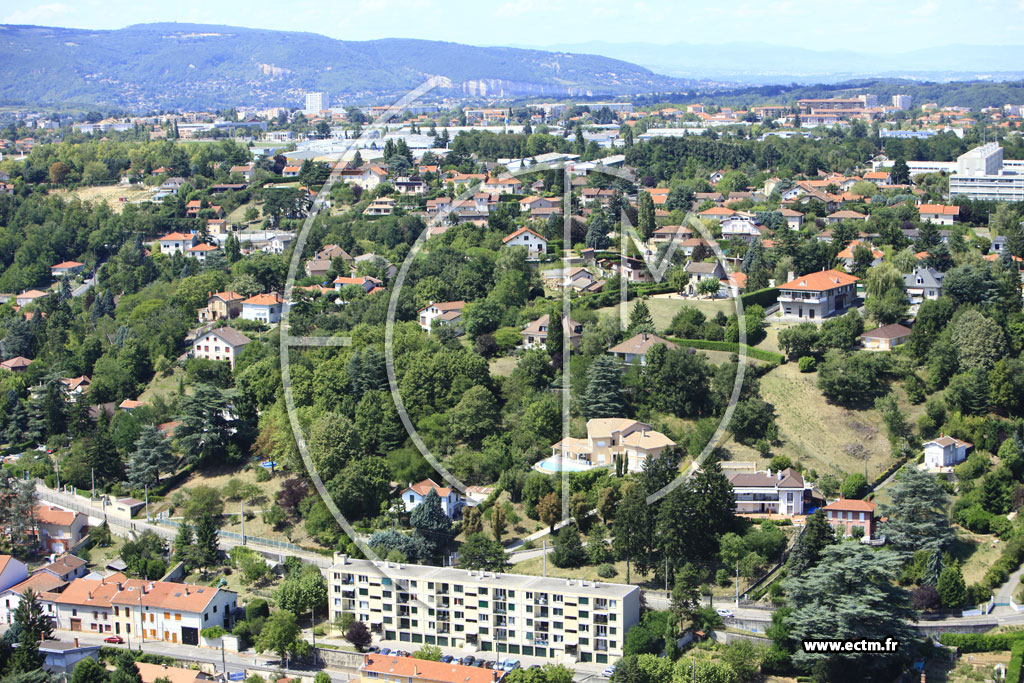 Photo arienne de Rillieux-la-Pape (La Pape)