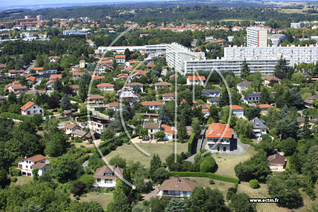 Photo arienne de Rillieux-la-Pape (La Pape)