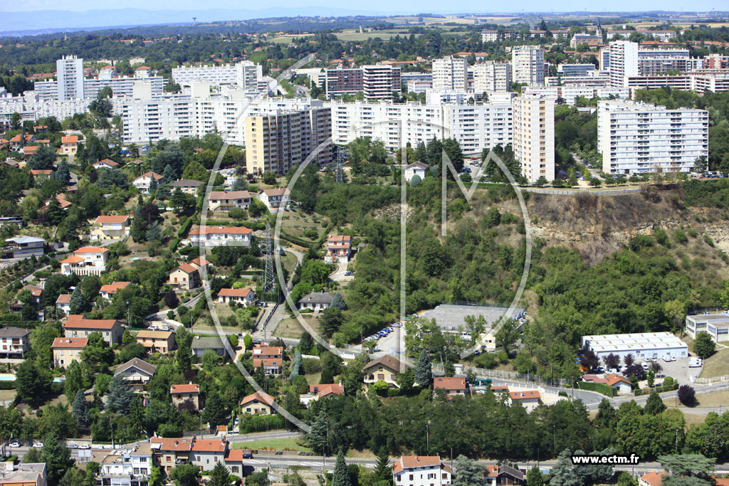 Photo arienne de Rillieux-la-Pape (La Pelletire)
