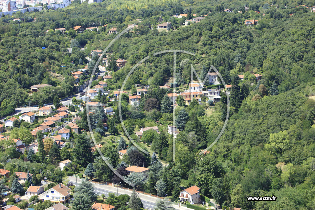 Photo arienne de Rillieux-la-Pape (Les Brosses)