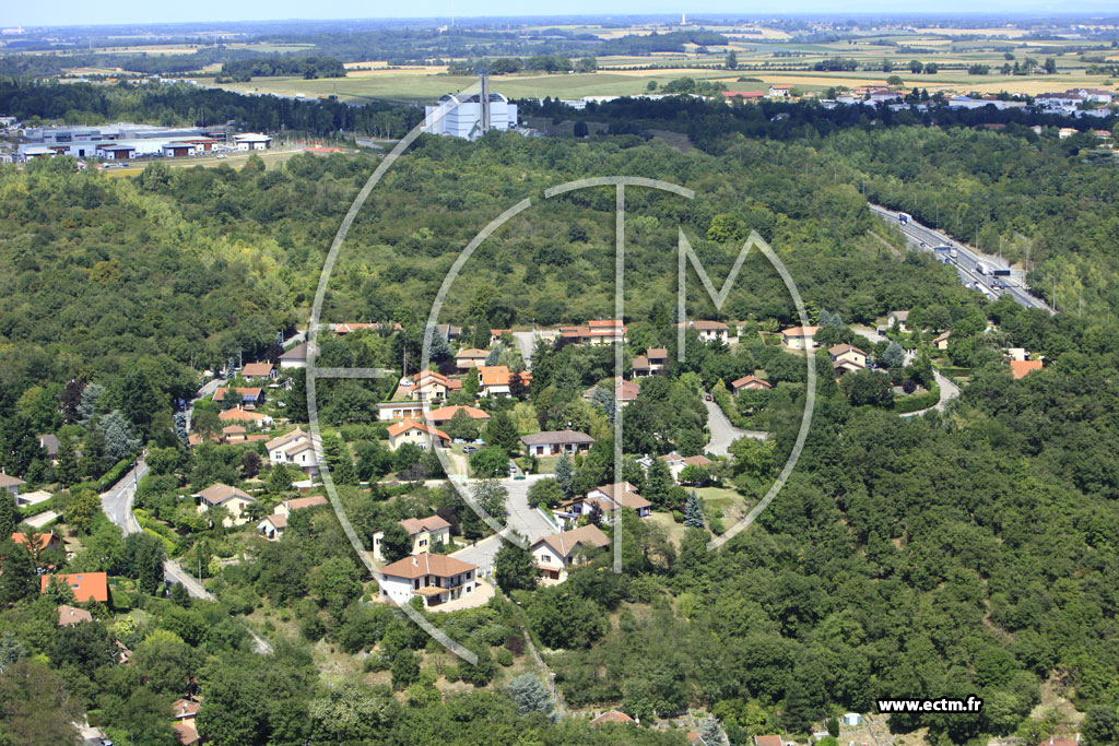 Photo arienne de Rillieux-la-Pape (Les Brosses)