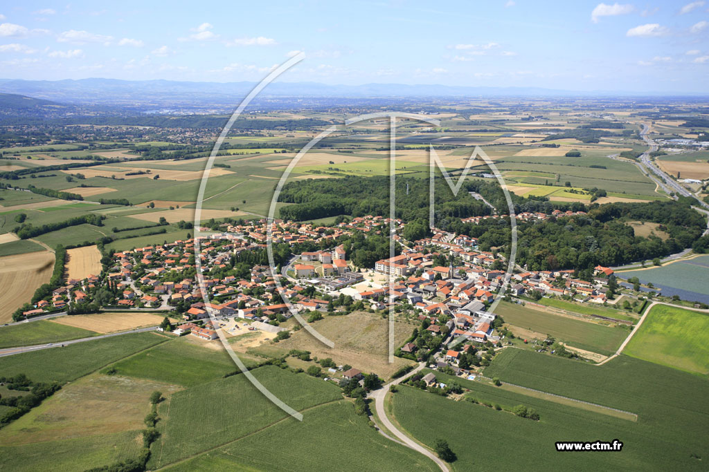 Photo arienne de Rillieux-la-Pape (Vancia)