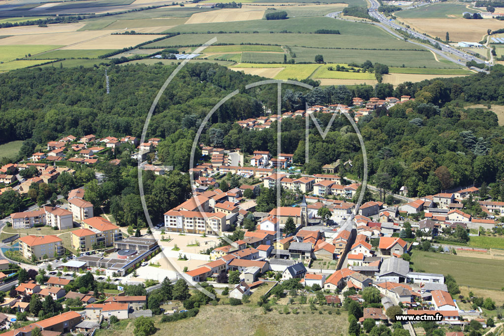 Photo arienne de Rillieux-la-Pape (Vancia)