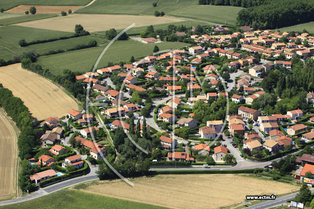 Photo arienne de Rillieux-la-Pape (Vancia)