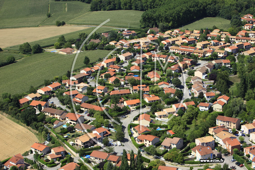 Photo arienne de Rillieux-la-Pape (Vancia)