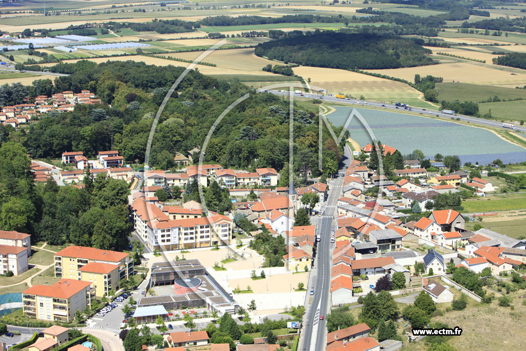 Photo arienne de Rillieux-la-Pape (Vancia)