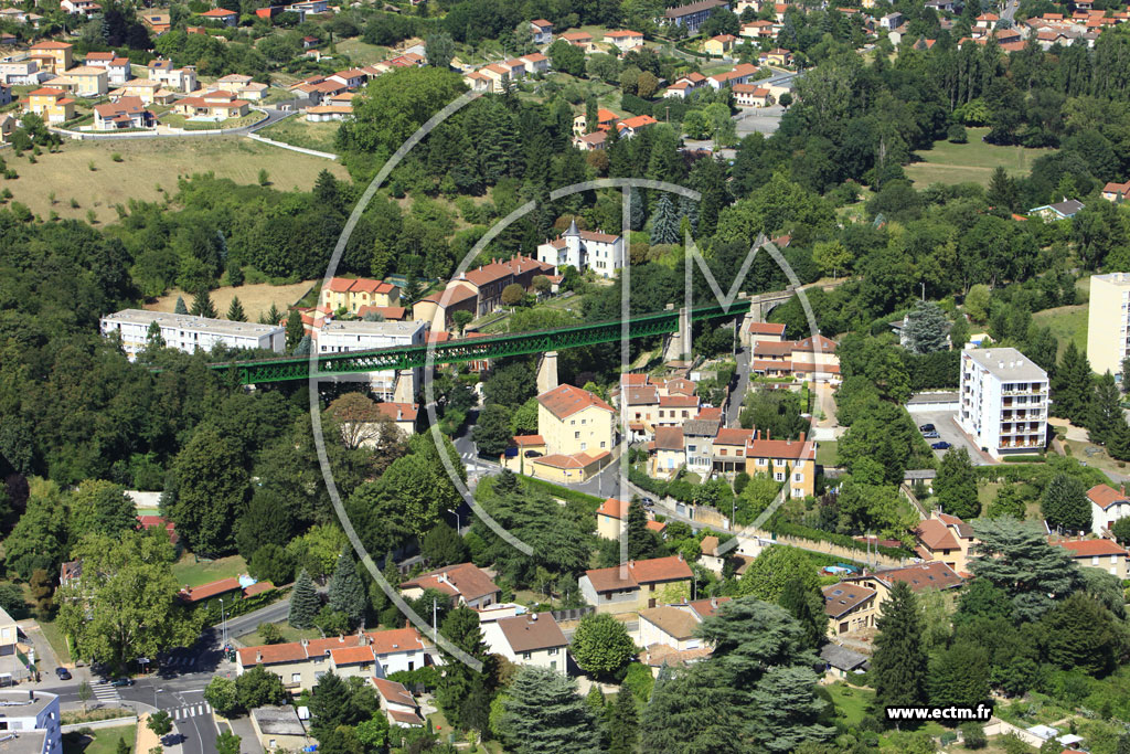 Photo arienne de Rochetaille-sur-Sane