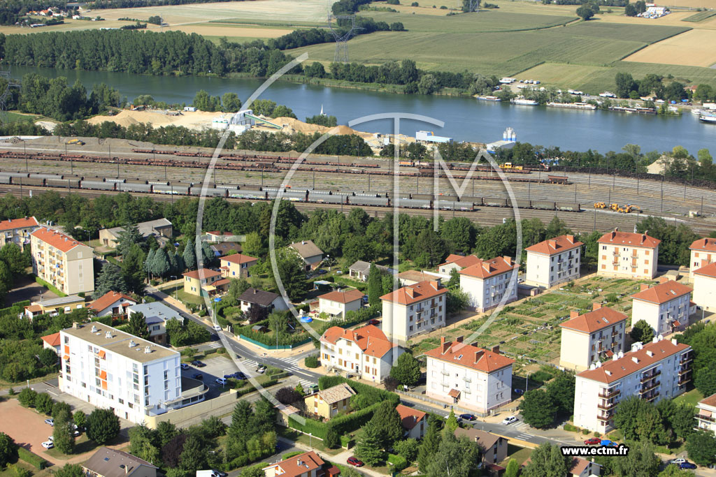 Photo arienne de Saint-Germain-au-Mont-d'Or