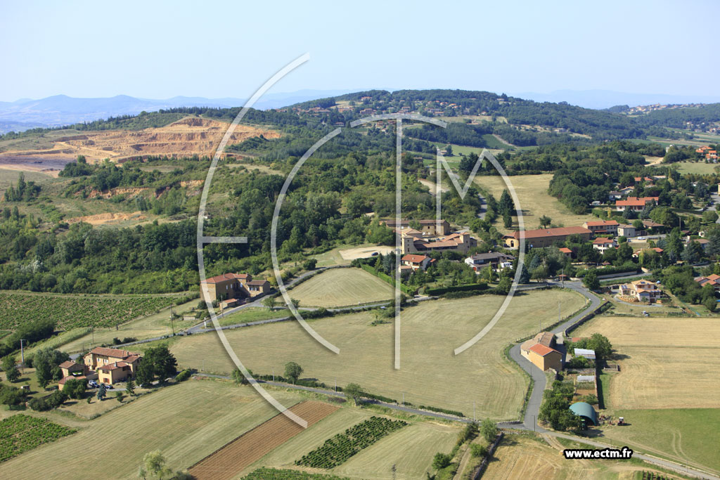 Photo arienne de Saint-Jean-des-Vignes
