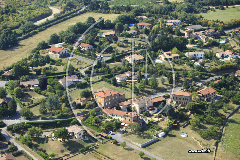 Photo arienne de Saint-Jean-des-Vignes