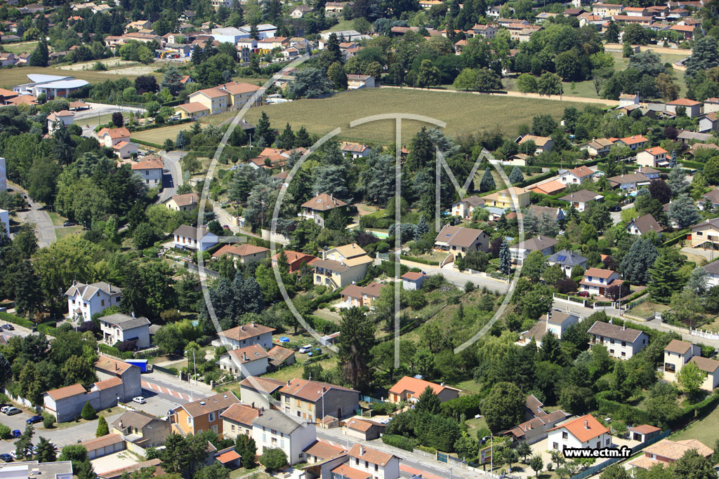 Photo arienne de Saint-Maurice-de-Beynost