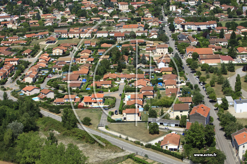 Photo arienne de Saint-Maurice-de-Beynost