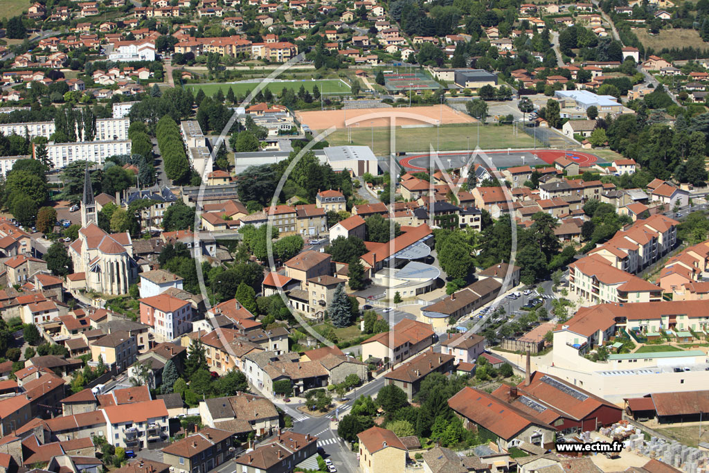 Photo arienne de Anse