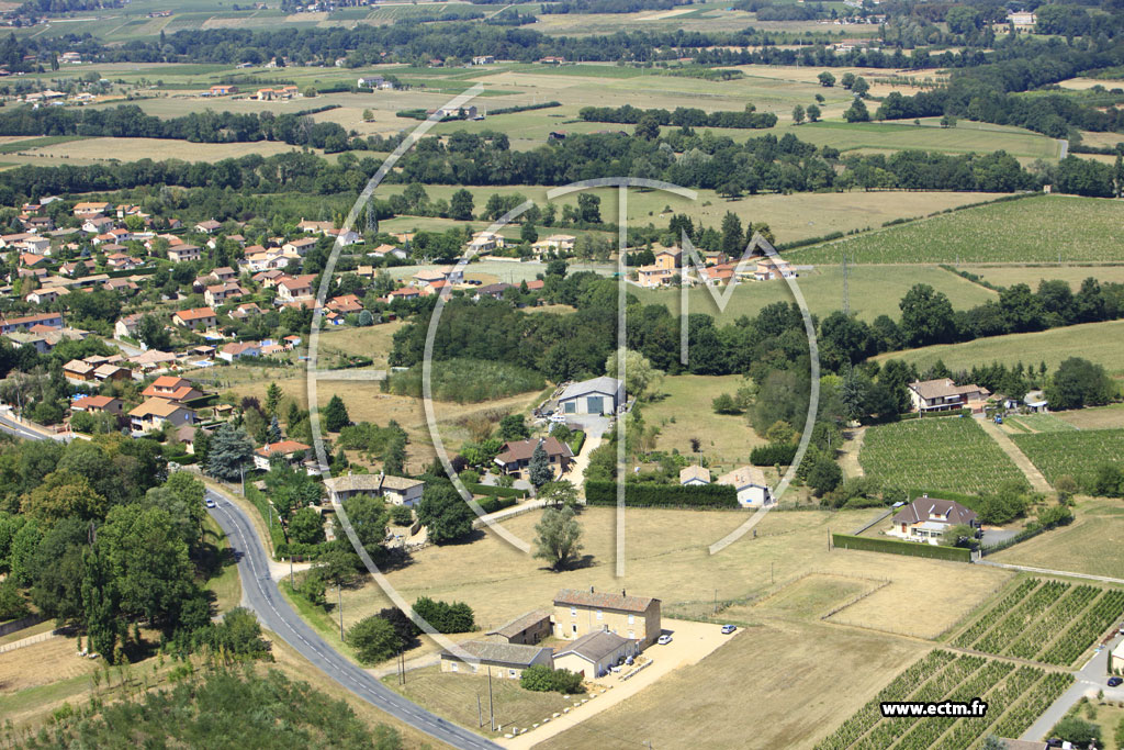 Photo arienne de Arnas (La Grange Perret)