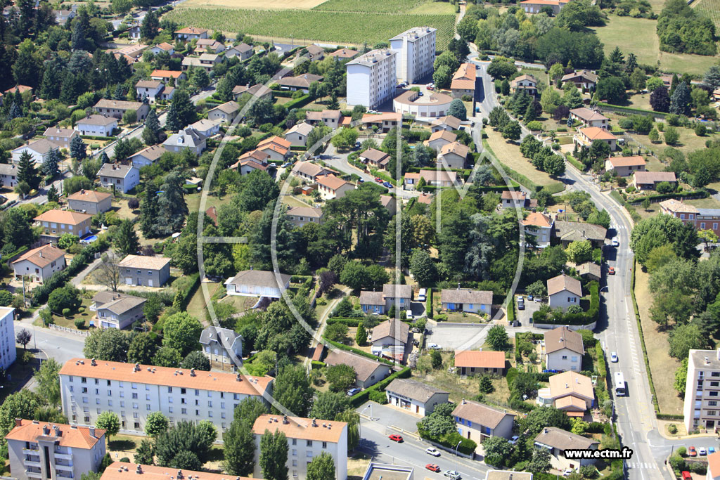 Photo arienne de Gleiz