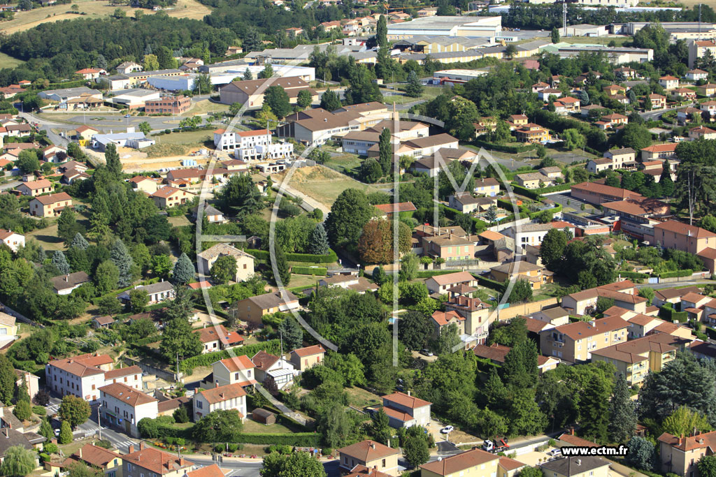 Photo arienne de Jassans-Riottier (Avenue de la Dombes)