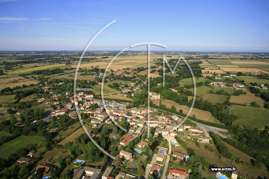 Photo arienne de Messimy-sur-Sane