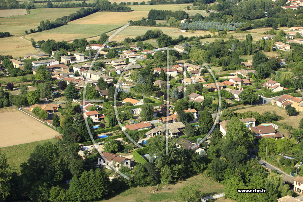 Photo arienne de Messimy-sur-Sane