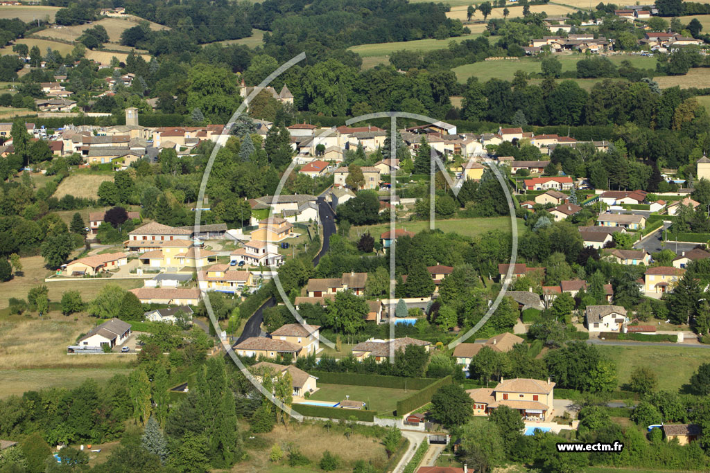 Photo arienne de Messimy-sur-Sane