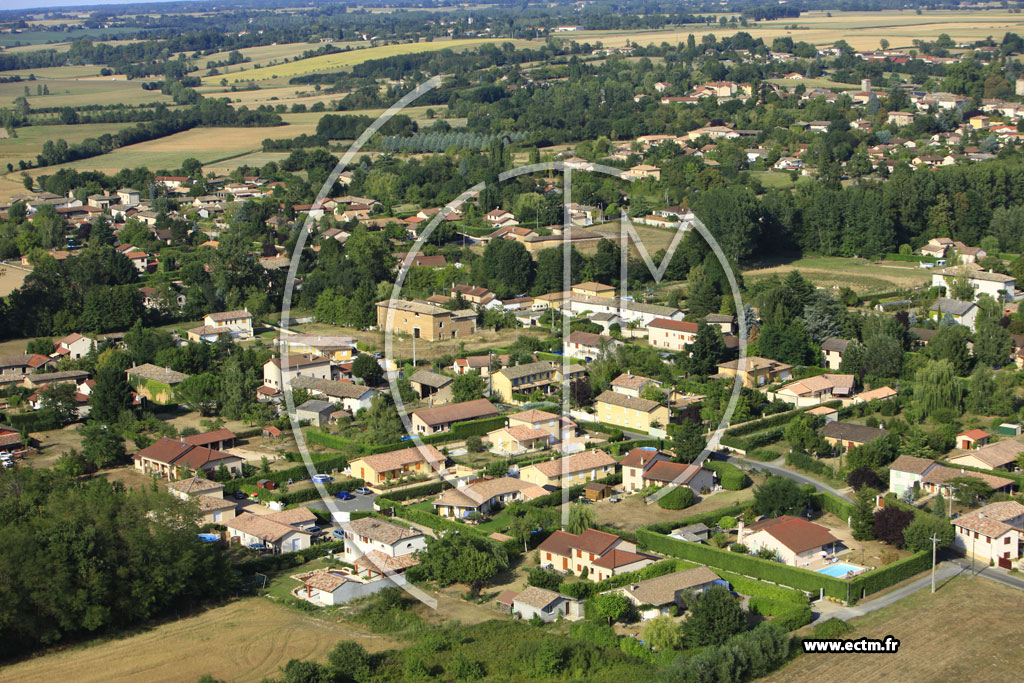 Photo arienne de Messimy-sur-Sane (Le Guillard)