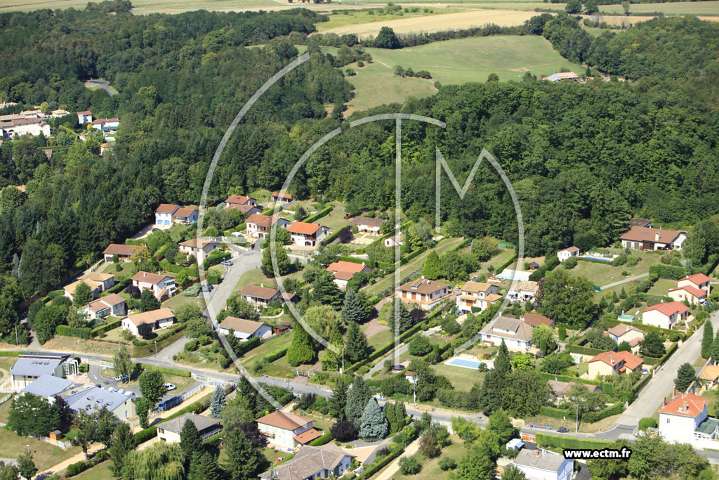 Photo arienne de Reyrieux