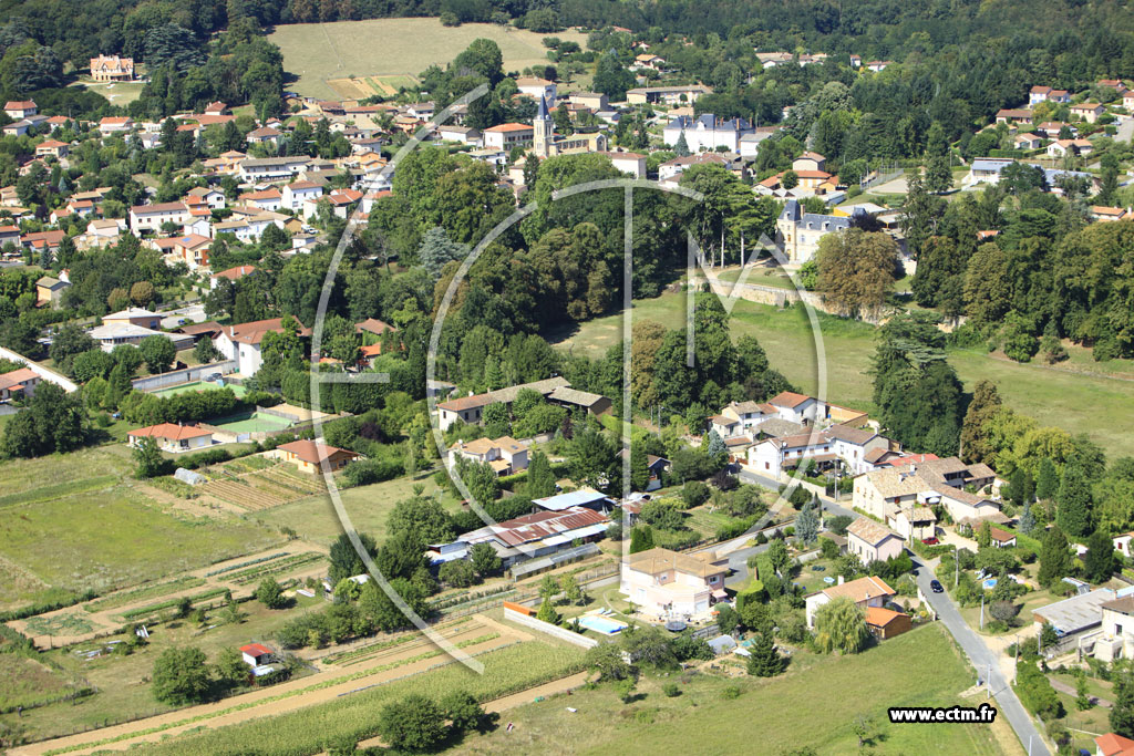 Photo arienne de Reyrieux