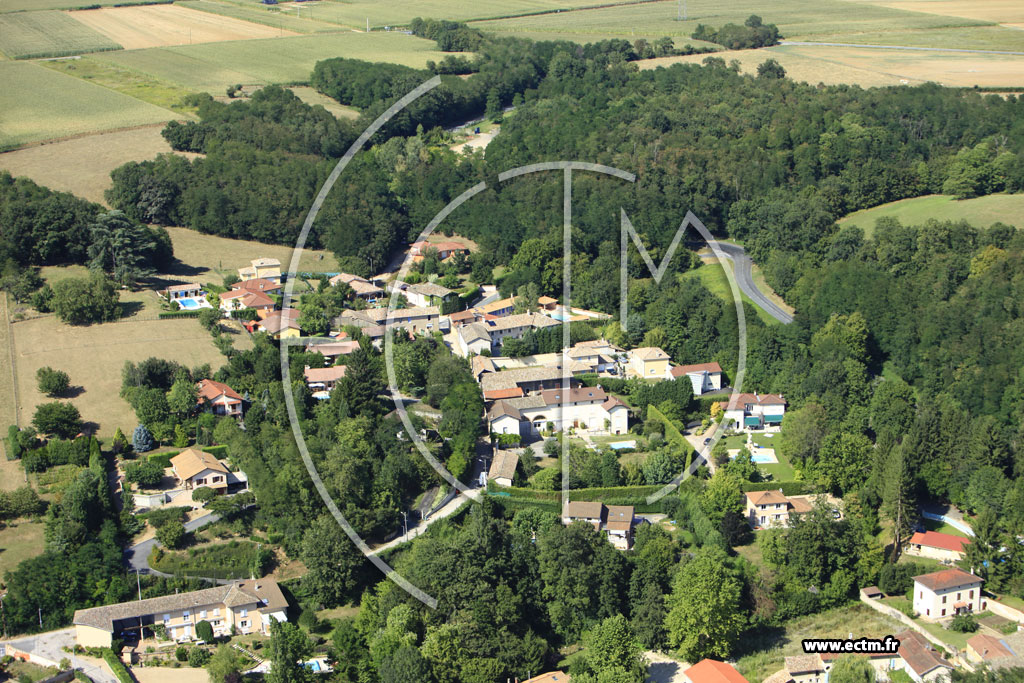Photo arienne de Reyrieux