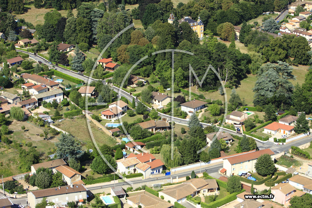 Photo arienne de Reyrieux