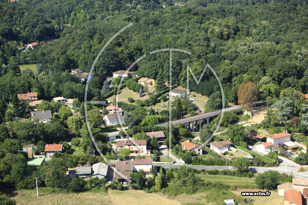 Photo arienne de Reyrieux