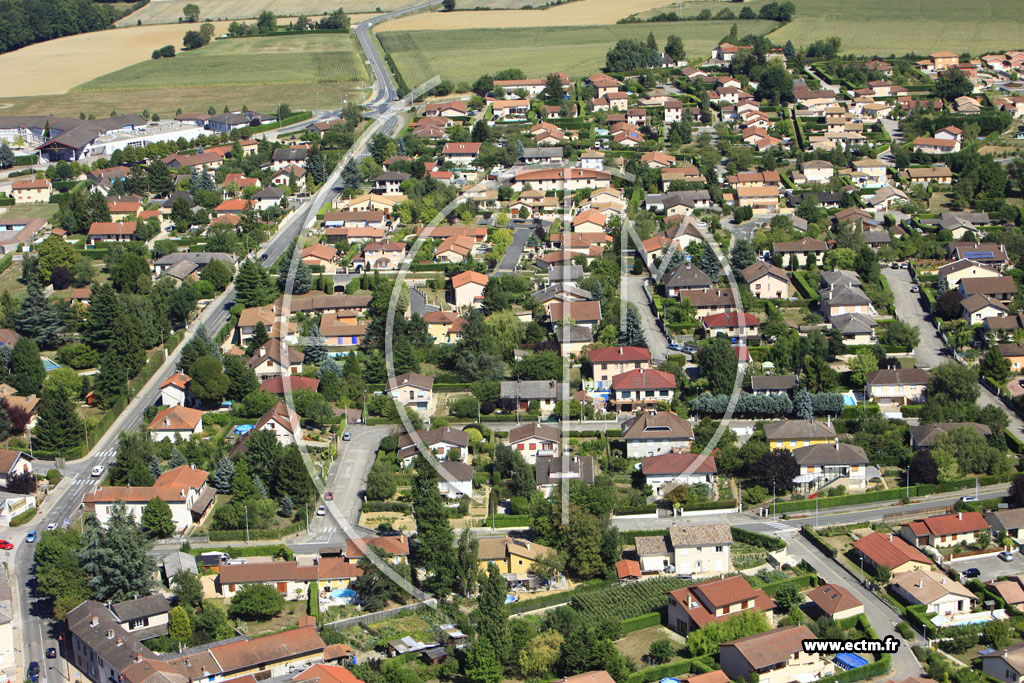 Photo arienne de Saint-Andr-de-Corcy