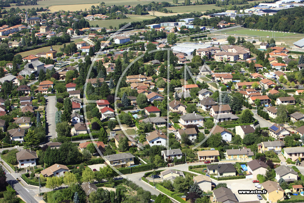 Photo arienne de Saint-Andr-de-Corcy