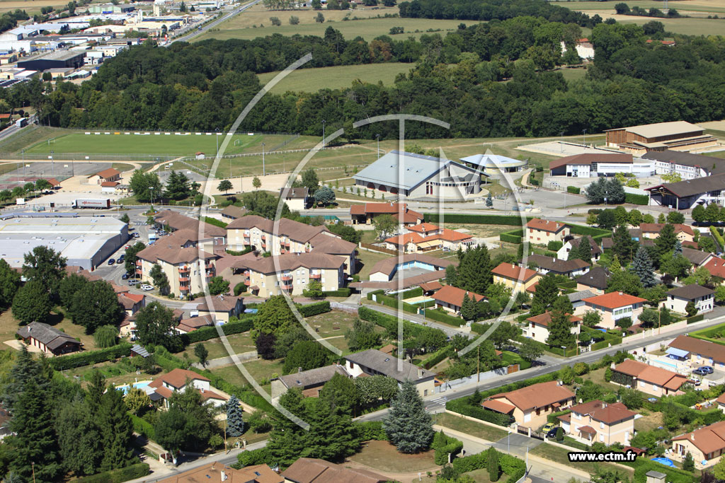 Photo arienne de Saint-Andr-de-Corcy