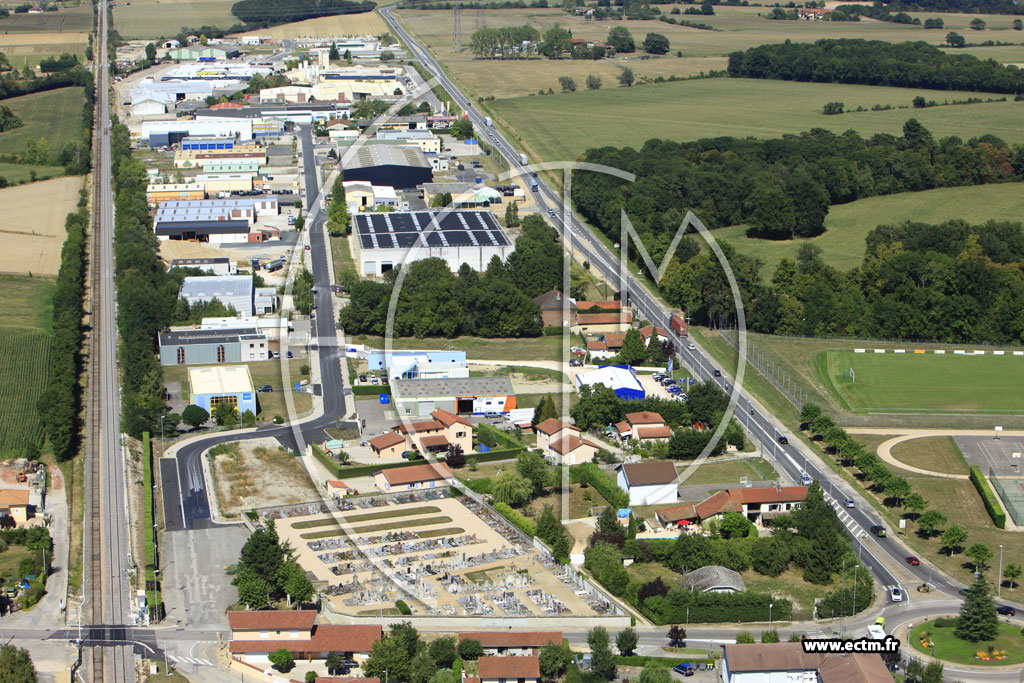 Photo arienne de Saint-Andr-de-Corcy