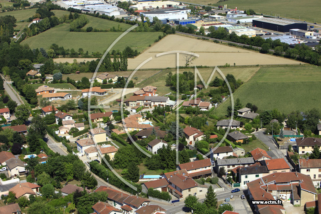Photo arienne de Saint-Andr-de-Corcy