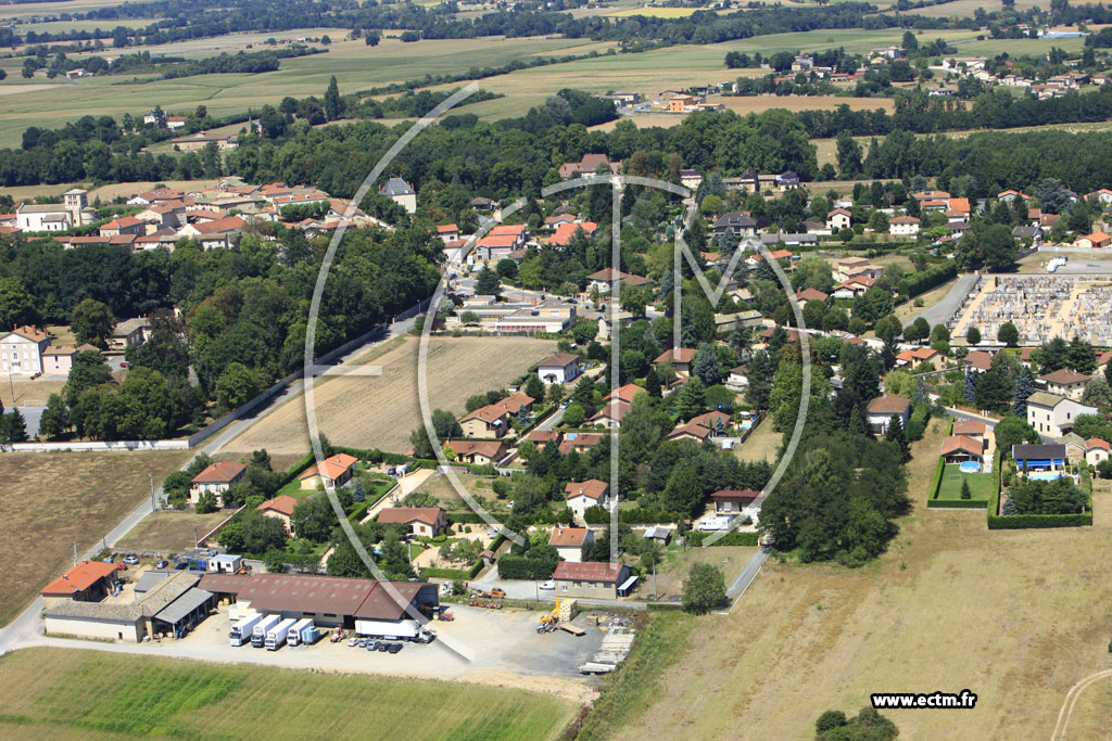 Photo arienne de Saint-Georges-de-Reneins