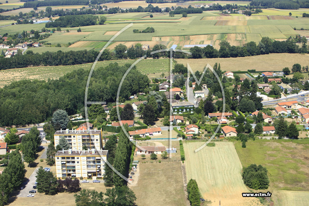 Photo arienne de Saint-Georges-de-Reneins