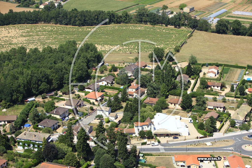 Photo arienne de Saint-Georges-de-Reneins