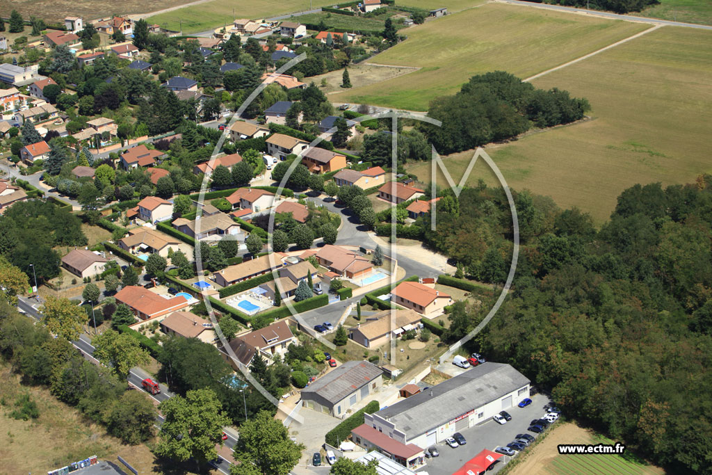 Photo arienne de Saint-Georges-de-Reneins