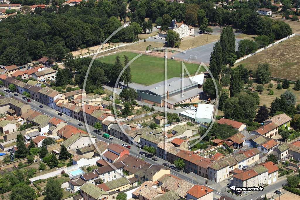 Photo arienne de Saint-Georges-de-Reneins