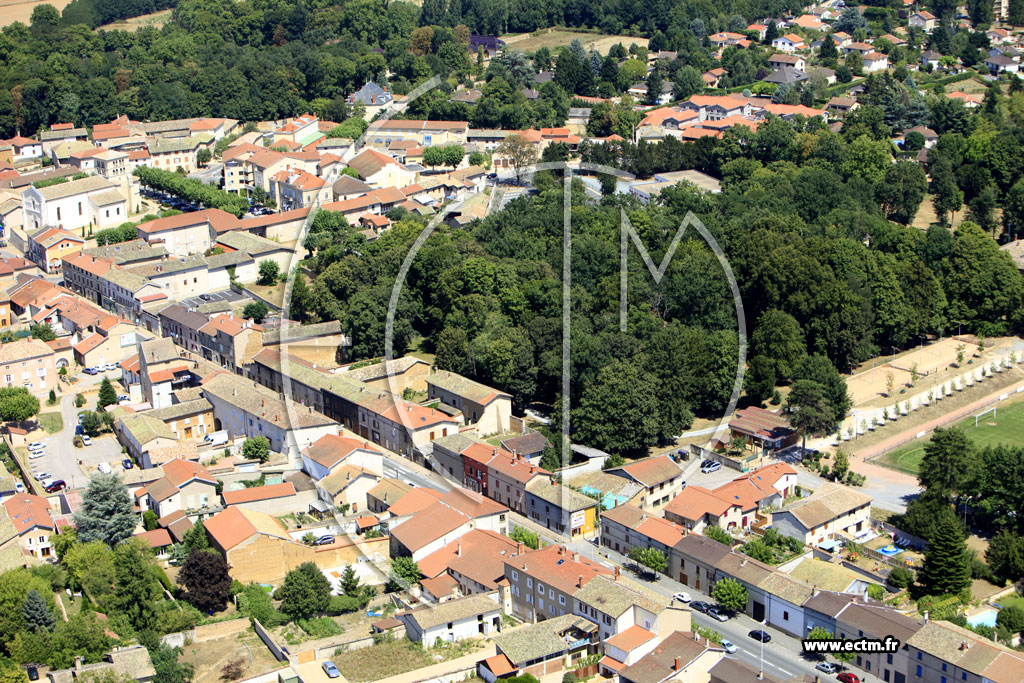 Photo arienne de Saint-Georges-de-Reneins